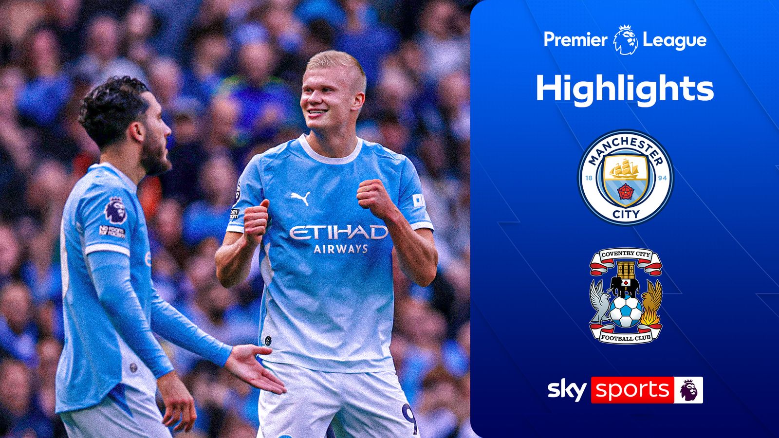 曼城 1-0 考文垂 | 英超精彩回顾